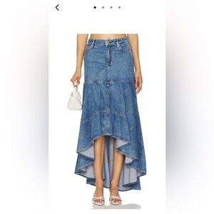 BNWT Alice + Olivia donElla high low skirt